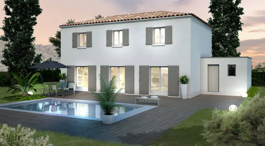 La Villa Calabre, modèle de villa des Bastides du Midi