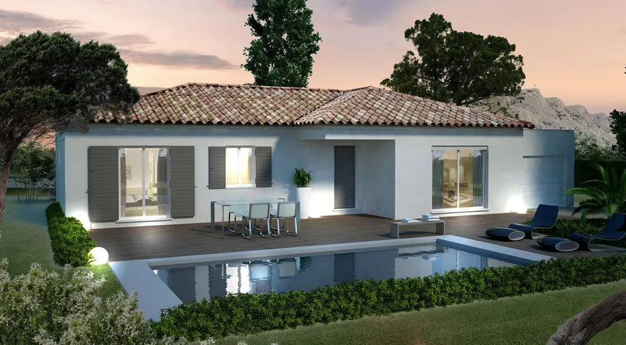 La Villa Toscane, modèle de villa des Bastides du Midi