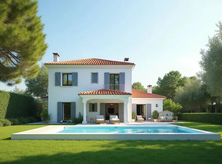 Maison à Saint-Cannat construite par Les Bastides du Midi