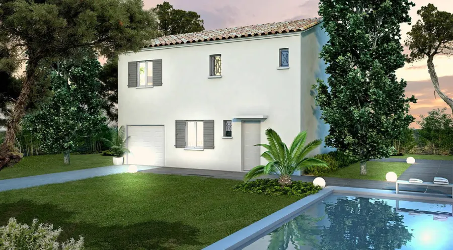 La Villa Veneto, modèle de villa des Bastides du Midi