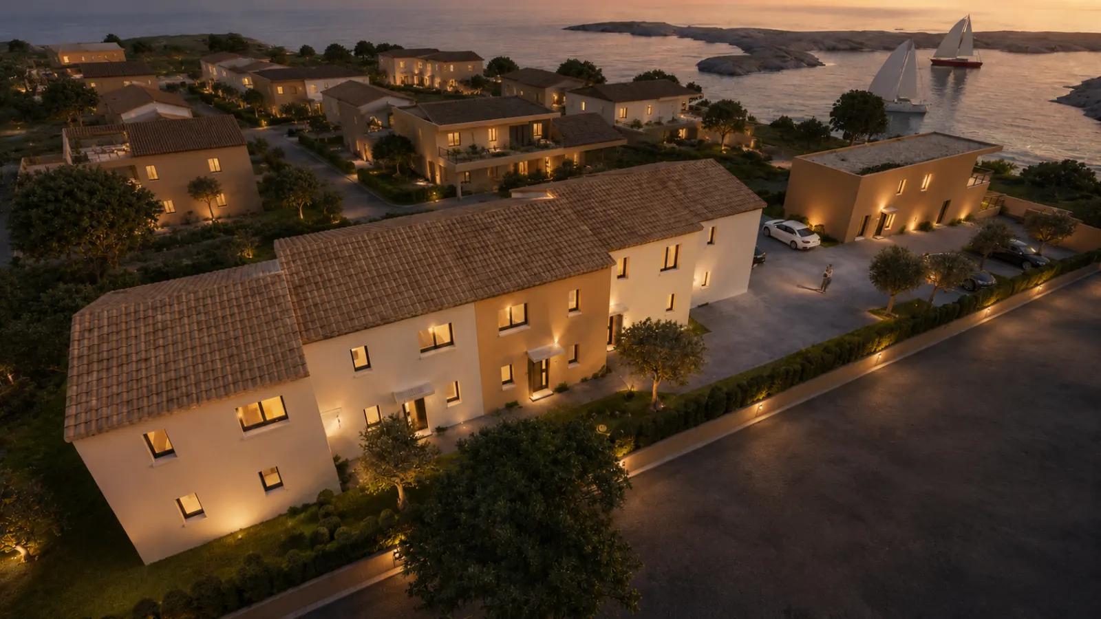 Carro · Maison neuve 84 m², jardin et vue mer · photo 2