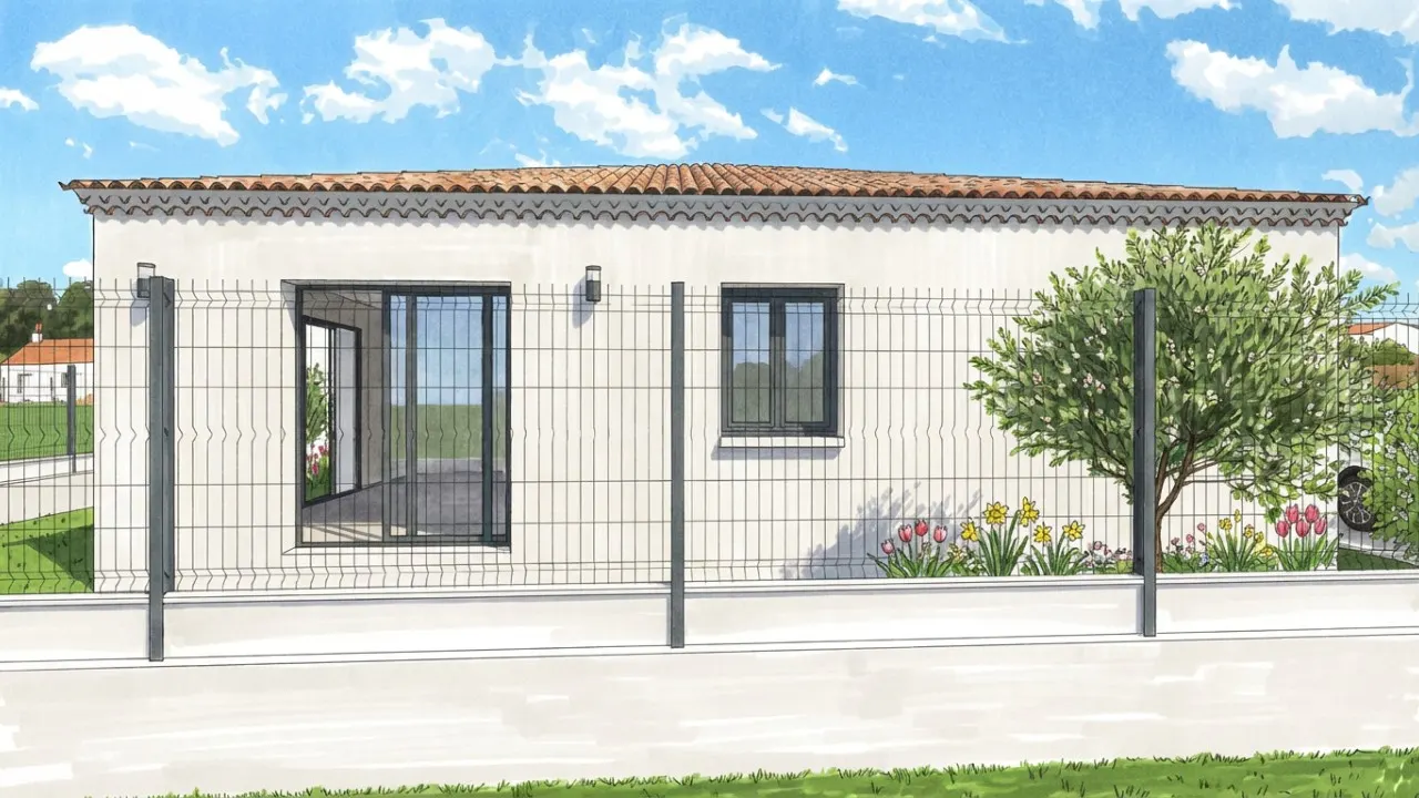 Entraigues-sur-la-Sorgue · Terrain plat 339 m² école à pied · photo 2