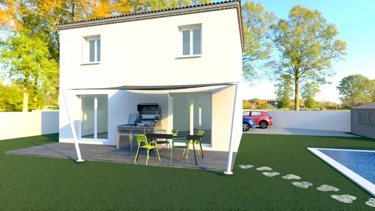 Le Canet de Meyreuil · Terrain plat 500 m² hors lotissement · photo 4