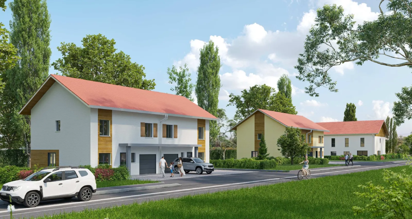 Juvigny · Terrain plat viabilisé à 15 min de Genève · photo 1