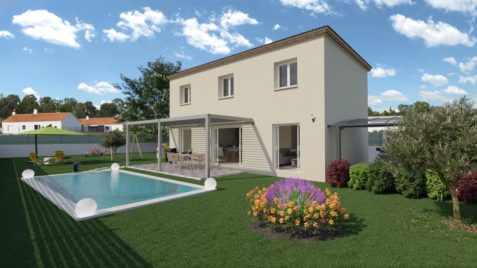 Le Rove · Terrain à bâtir 700 m² plat et viabilisé · photo 1