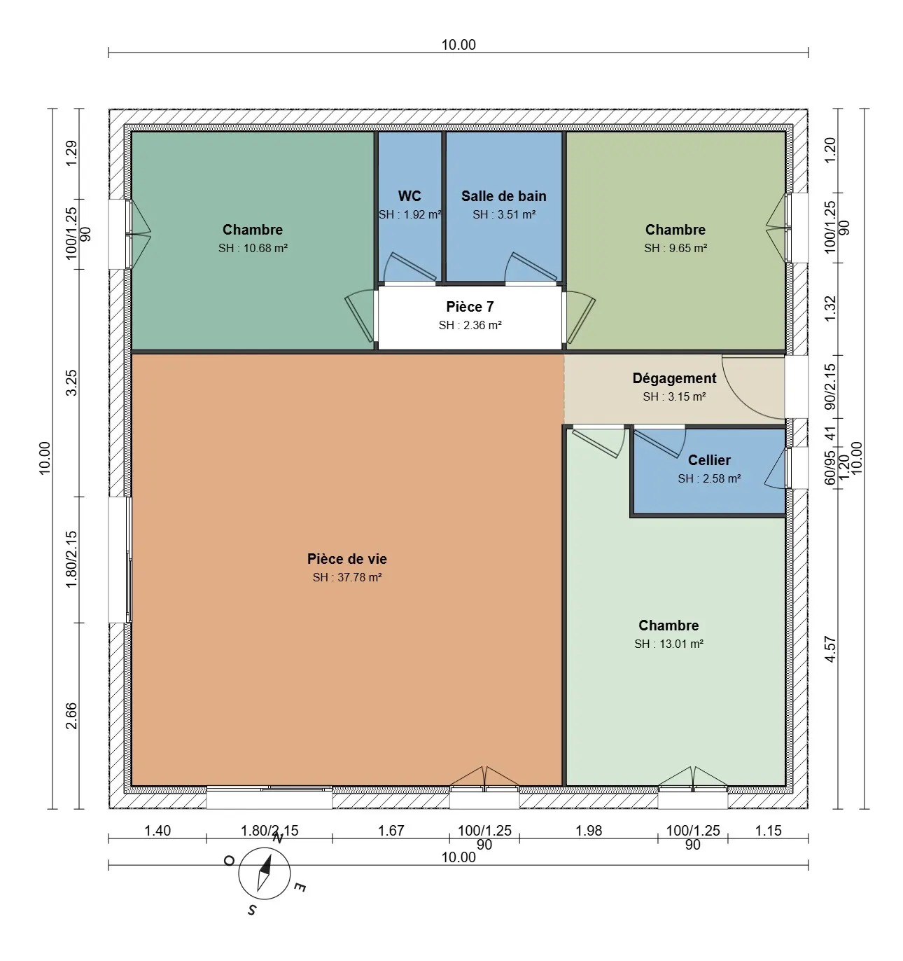 Entraigues-sur-la-Sorgue · Villa plain-pied 88 m² + terrain 330 m² · photo 3