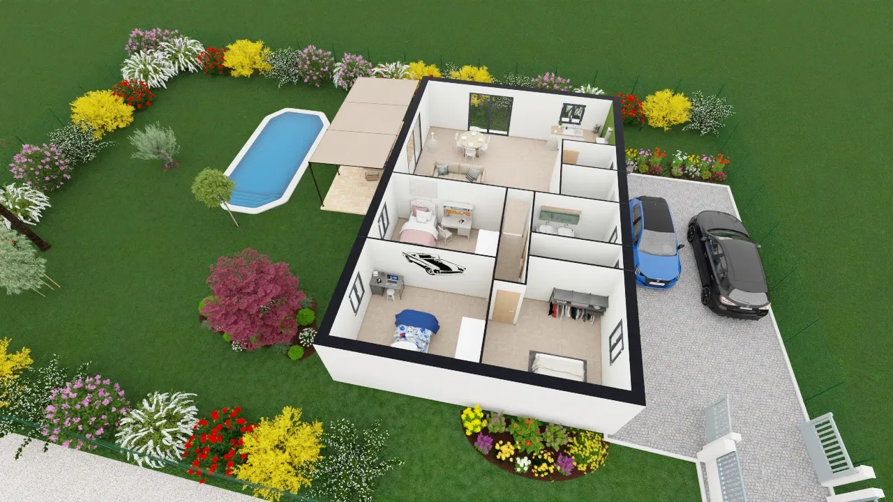 Le Rove · Villa plain-pied 90 m² + terrain 700 m² · photo 2