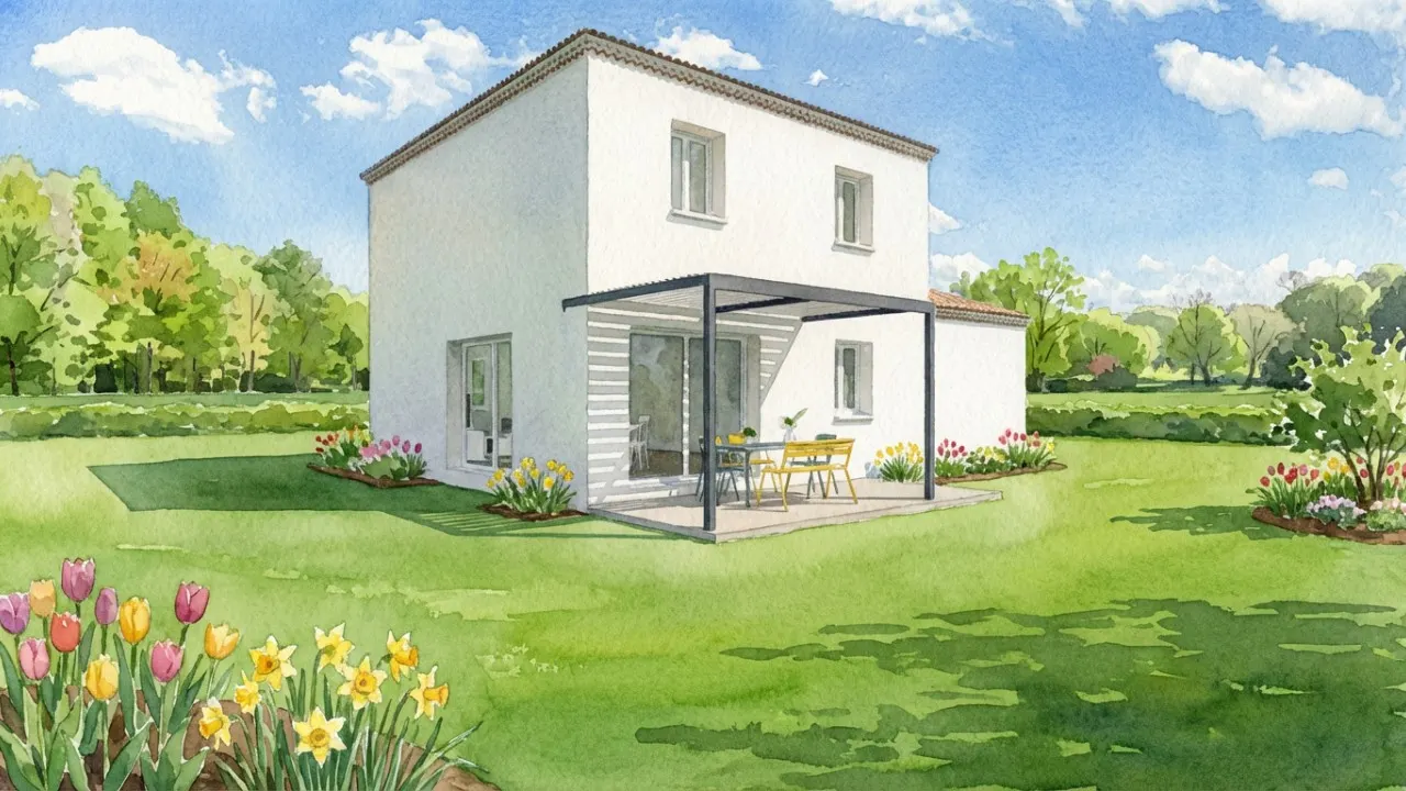 Volx · Maison 95 m² sur 600 m² ensoleillé · photo 1